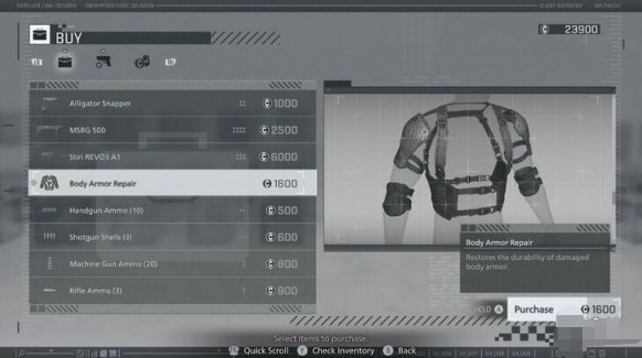 生化危机安魂曲护甲怎样修复与升级