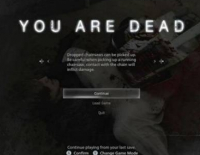 生化危机9死亡惩罚是什么