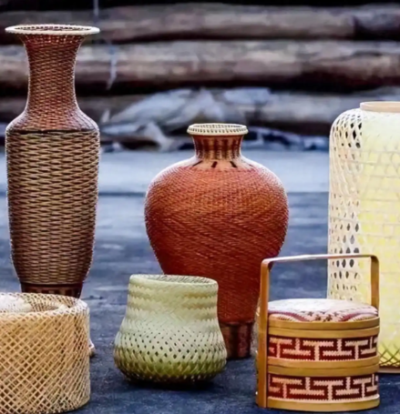 “道明竹编”是我国哪个地方的传统非遗？